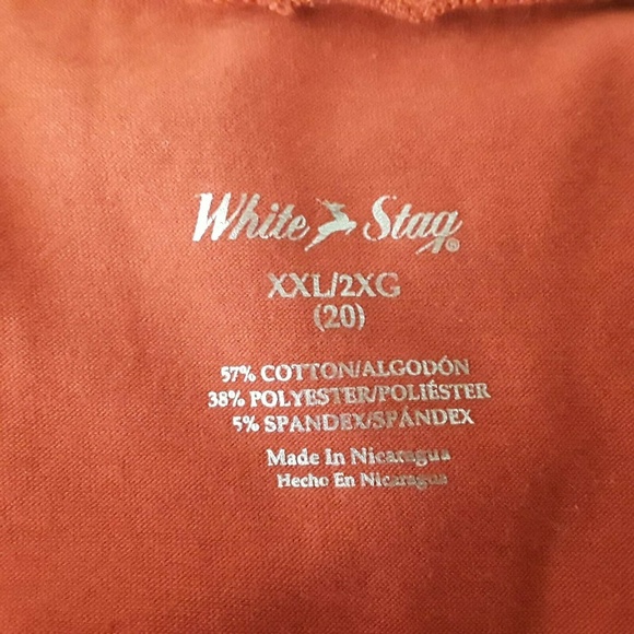 White Stag Women's Long Sleeve Size XXL Red Cotton - Picture 5 of 5